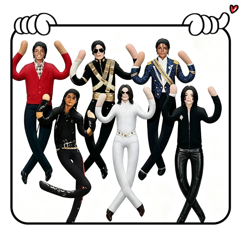 Evoker Cosplay Prop - Figurine en peluche articulée Michael Jackson,