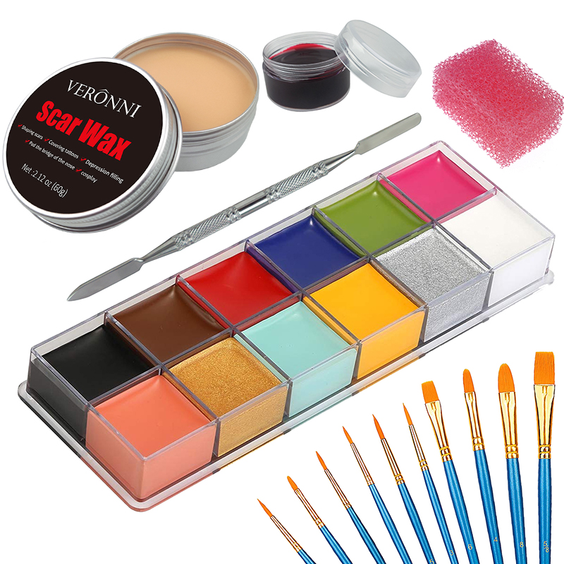 Body Paint Sfx - SFX Kit de maquillage 12 couleurs