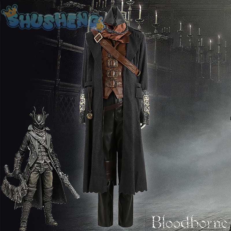 Bloodborne Cosplay Prop - Gehrman Hunter Game Bloodborne Cosplay Costume,