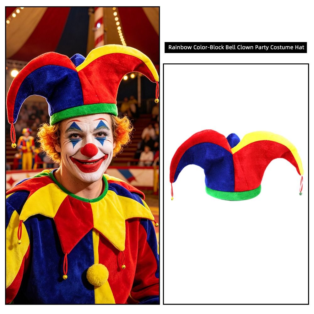 Chapeau de Clown Multicolore à - Free Cosplay Prop Patterns avis et prix