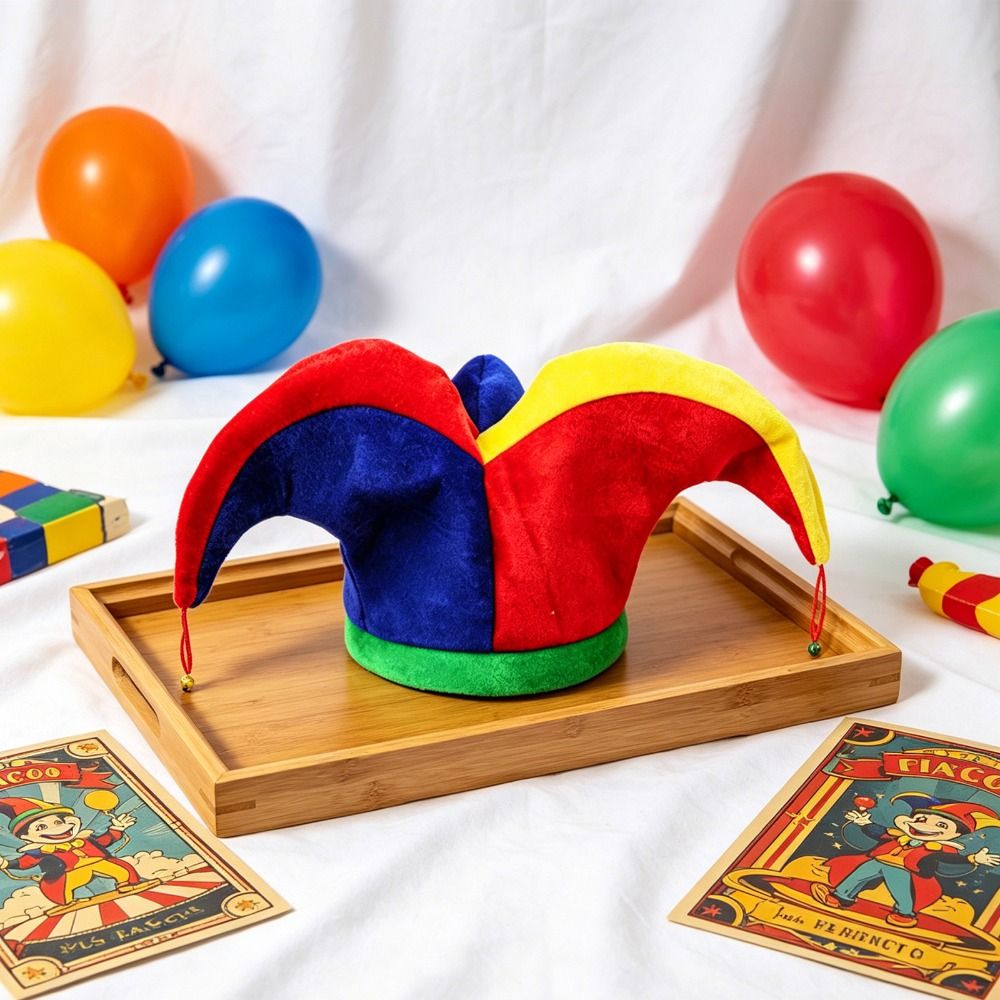 Chapeau de Clown Multicolore à - Free Cosplay Prop Patterns avis et prix