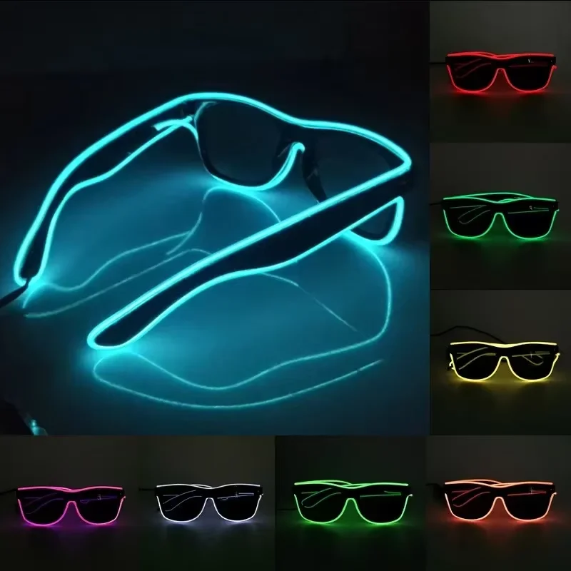 Lunettes de soleil LED néon lu - Led El Wire avis et prix