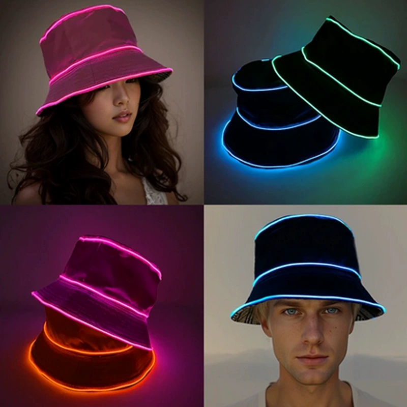 Casquette LED de plage unie, c - Led El Wire avis et prix