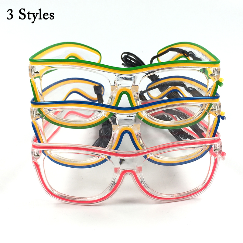 Lunettes transparentes à fil E - Led El Wire avis et prix