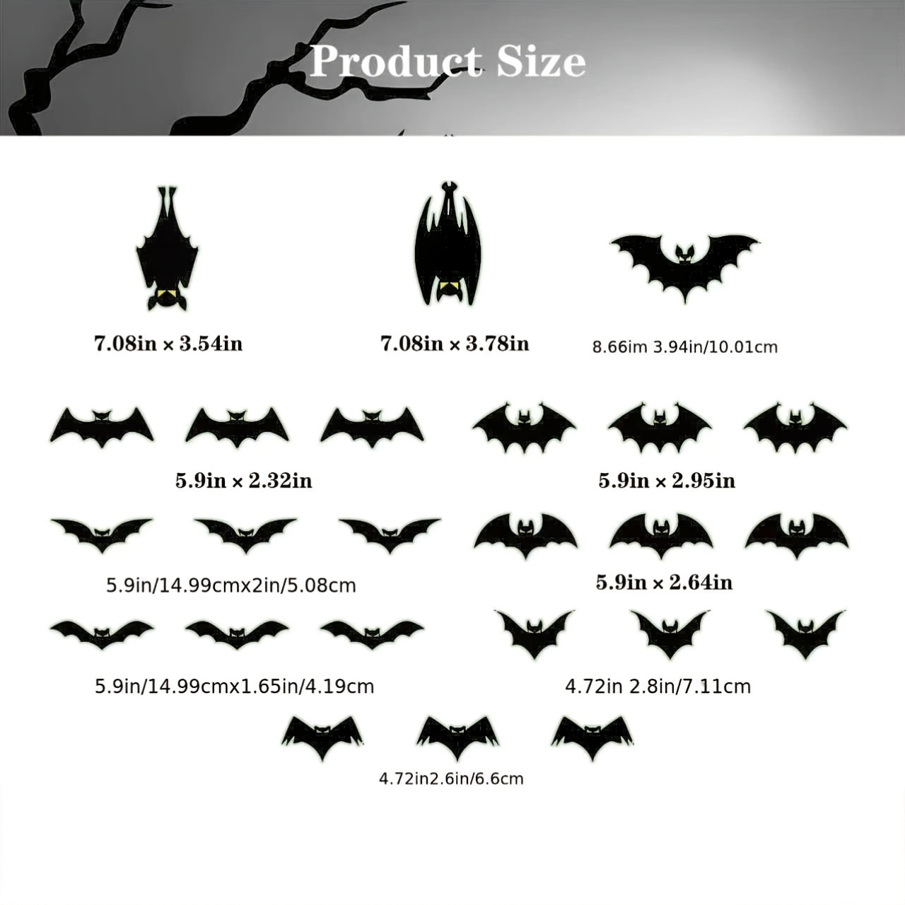 24 chauves-souris magnétiques  - Cosplay Bat Prop avis et prix