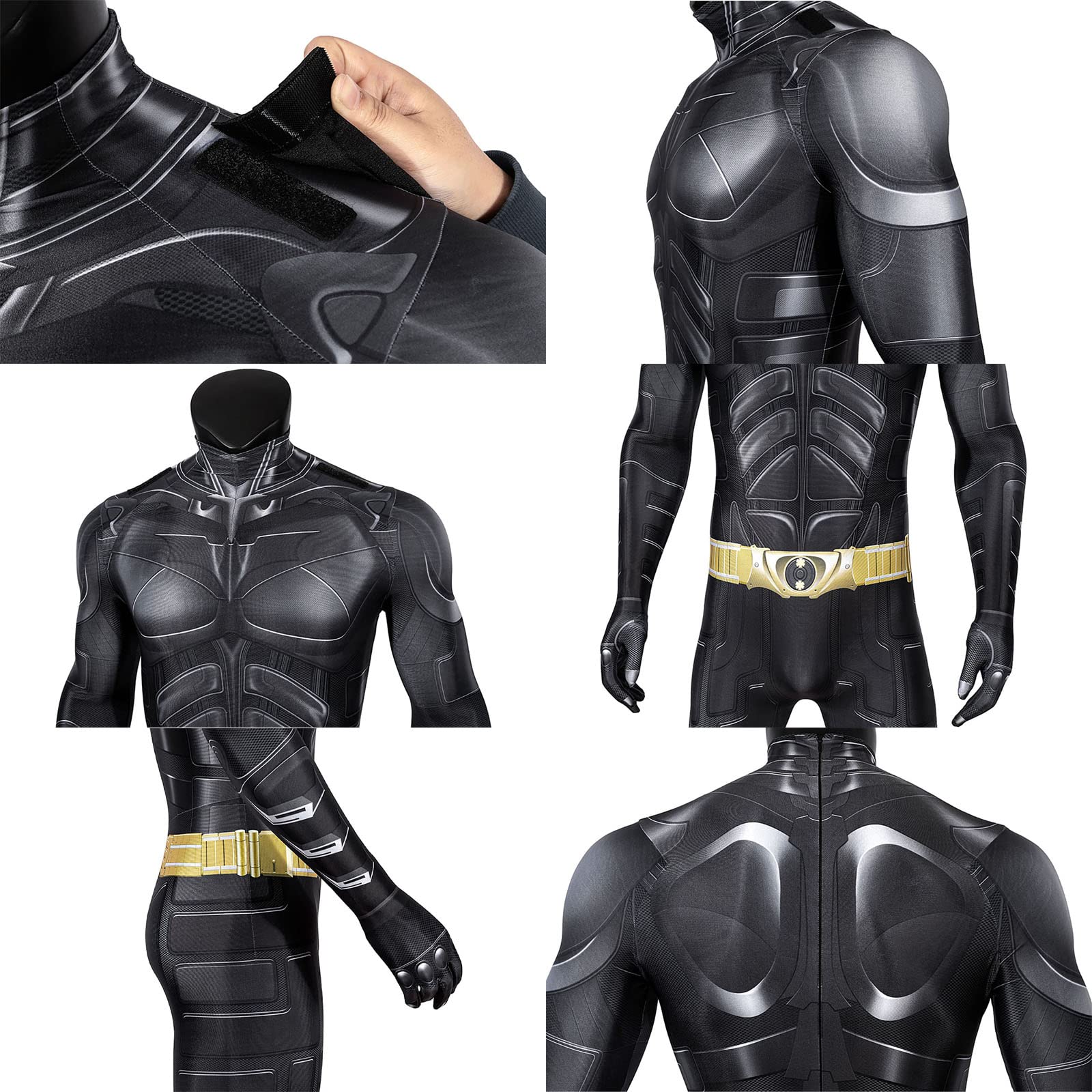 Costume de super-héros chauve- - Cosplay Bat Prop avis et prix