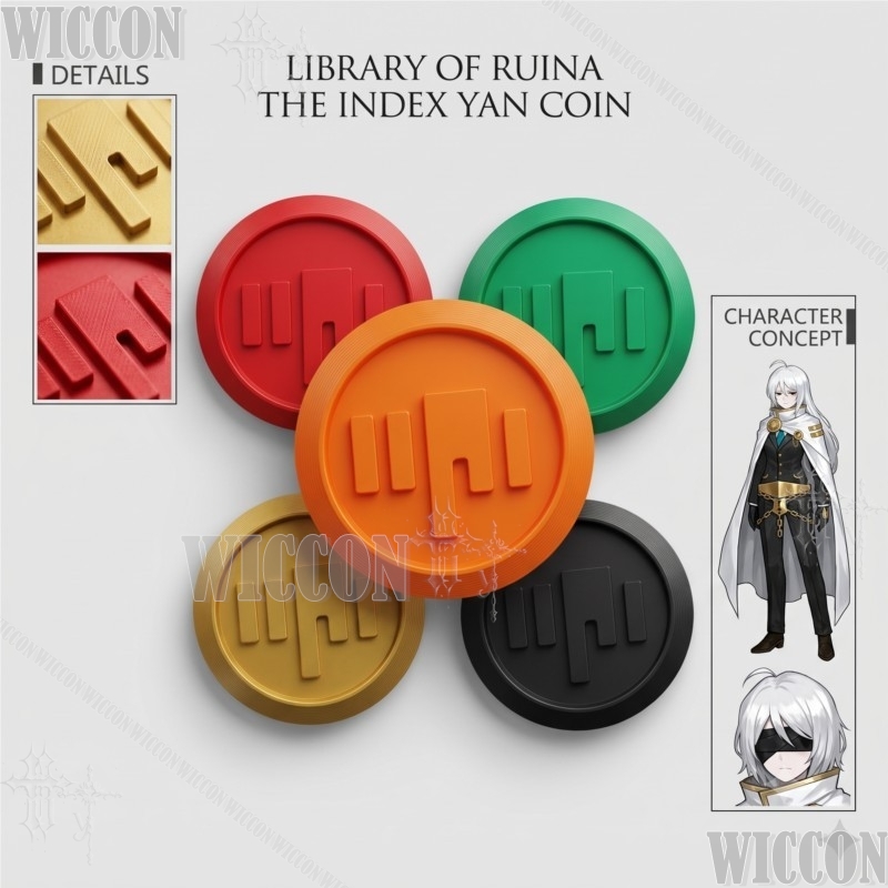 Library Of Ruina The Index Yan - Cosplay Prop 3D Print Settings avis et prix